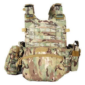 Hot Sale Customizable Outdoor Camouflage <b>Vest</b> Waterproof Nylon Plate Carrier Assault Features Polyester PVC Custom <b>Packing</b> - Product Image 2