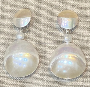 High Quality New Resin Inlay Circle <b>Earrings</b> Classic <b>Earrings</b> for Anniversary Engagement Gift Party Wedding - Product Image 2