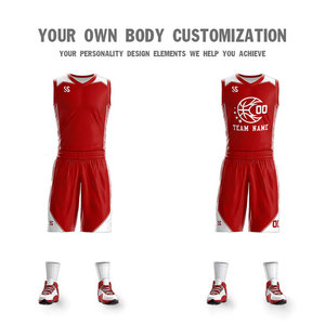 Meilleur matériau uniformes de basket-ball marque privée personnalisé BSCI Polyester Sportswear imprimé Technics prix bon marché - Product Image 3