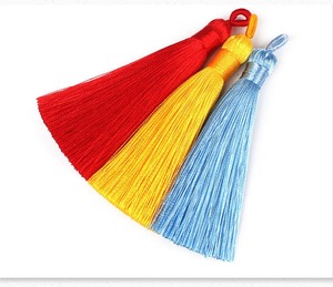 Glands de soie de rayonne faits à la main de décoration de haute qualité de 8cm - Product Image 1