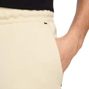 Pantalones Deportivos de Felpa Técnica para Hombre en Color Marfil, Ligeros, Cálidos, para Entrenamiento Atlético, Corte Ajustado, Ropa Deportiva Premium, Pantalones Deportivos - Product Image 3