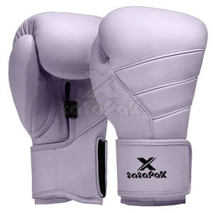 Guantes de boxeo ajustables hechos de cuero para adultos unisex, guantes de boxeo personalizados para entrenamiento de MMA - Product Image 1