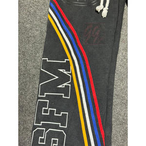 Premium Mens Acid Wash Oversized Hoodie Set Satin Hood Cuerda Cordón 3 Rayas Bordadas - Product Image 5