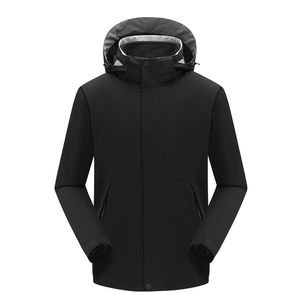 Chaqueta Impermeable con Calefacción para Hombre, Ultra Cálida, Cortavientos, Transpirable, con Capucha, para Campamento, Senderismo y Actividades al Aire Libre - Product Image 1