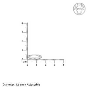 แหวนแฟชั่นแบบฝังคลัสเตอร์สไตล์พรีเมี่ยมแหวนเงินทันสมัยเครื่องประดับแฮนด์เมดสำหรับผู้หญิงสวมใส่สบายๆและงานอีเวนต์ - Product Image 2