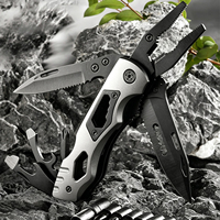 Couteau multifonction pliant manuel EDC pour la survie en extérieur, le camping et les réparations quotidiennes