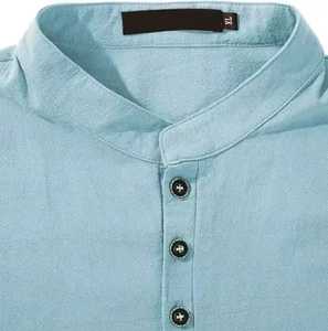 Premium Emirati Thobe Teal Luxury Kandura Ropa árabe tradicional Elegante para hombre Jubba Suave y transpirable Traje islámico moderno - Product Image 3