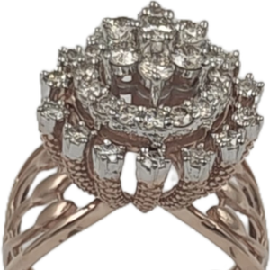 Anillo de diamantes naturales para mujer de alta demanda para fiesta de boda y Joyería de diamantes elegante de moda anillos de diamantes - Product Image 3