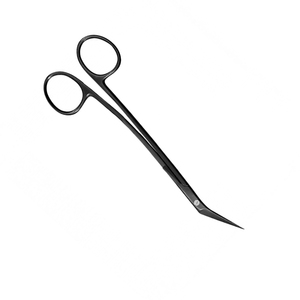 Ciseaux TC LaGrange Ciseaux chirurgicaux incurvés Tissu d'or Gomme dentaire Micro Instruments dentaires de haute qualité Ciseaux à gomme - Product Image 3