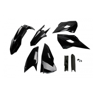 Kit de plástico completo negro para accesorios de motocicleta Husqvarna TE 300 2014-2014 - Product Image 1