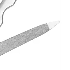 Lima de uñas de metal profesional al por mayor logotipo personalizado de una sola cara de acero inoxidable manicura pedicura herramienta de cuidado limas de uñas - Product Image 4