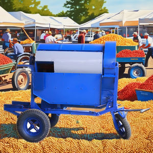 Vietnam Manufacturer's High Performance 2500kg/h Rice Thresher Machine Best Quality <b>Shellers</b> for Africa with High Core Engine - Product Image 1