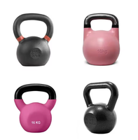 Kettlebell en fonte solide pour les entraînements à domicile et en salle de sport et la musculation