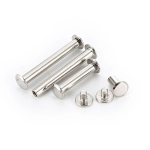 Rivet tubulaire creux en acier inoxydable de grade 4.8 6.8, tête cylindrique, 1/4 pouce, ISO - Product Image 1