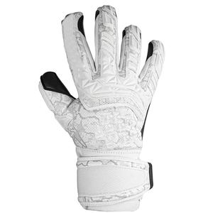 Gants de gardien de but personnalisés, latex allemand épaissi de 4 mm, antidérapants, protection des doigts pour gardien de but de football, fabriqués au Pakistan - Product Image 2