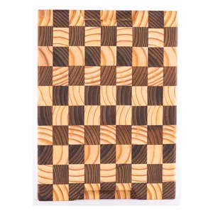 Premium Quality Wood Chopping Block Malaysia Customizable Wood Cutting Board Pine & Thermopine Wood Chopping Board