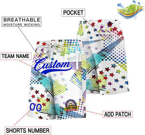 กางเกงขาสั้นเล่นบาสเก็ตบอลสำหรับผู้ชายกางเกงขาสั้นสำหรับใส่เล่นบาสเก็ตบอลเล่นกีฬาคุณภาพดีสำหรับวัยรุ่นมีกระเป๋าเย็บลายตัวเลขเนื้อผ้าใส่สบาย - Product Image 2