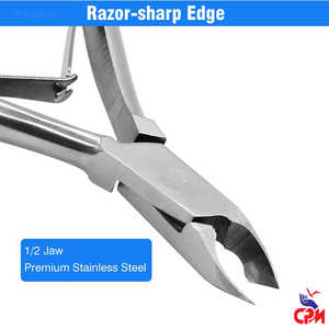 Professional <b>Cuticle</b> Nail Nipper Stainless Steel Precision Edge Manicure And Pedicure Grooming <b>Tool</b> - Product Image 2