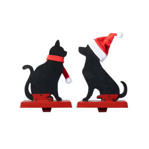 Set of 2 Modern Decorative Stocking Holder Hanger <b>Christmas</b> Organizer Decorative Stock Holder for Best Sale - Product Image 6