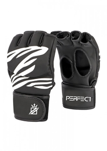 Nouvel arrivage de gants MMA de haute qualité pour l'entraînement unisexe pour adultes Impression de logo personnalisé Styles de demi-doigt Protection du poignet - Product Image 6