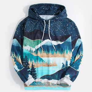 Taux raisonnable Hommes Sublimation Hoodies dernière mode haute qualité Offre Spéciale anti-rides meilleur tissu sublimation hommes sweats à capuche - Product Image 1