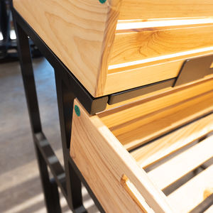 ADong A42 Étagère de supermarché simple face pour fruits et légumes personnalisée Système d'étagères en matériau métallique durable - Product Image 5