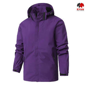 Veste Softshell sur mesure pour homme, fermeture éclair, tissu respirant avec logo personnalisé, service ODM - Product Image 6