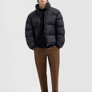 Men's Designer Quilted <b>Waterproof</b> Bubble-<b>Padded</b> Canvas Puffer <b>Jacket</b> Custom Winter Outdoor Wear High Street Men's <b>Jackets</b> - Product Image 4