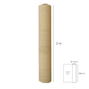Telo Ombreggiante Beige 2,0 Metri, Rotolo da 50 Metri - Product Image 2