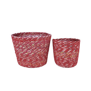 Cesta de almacenamiento de jacinto de agua, cesta de mimbre para decoración interior y exterior - Product Image 6