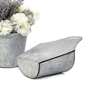 Galvanized Iron Wall Pockets <b>for</b> Home,Farm House, Kitchen <b>Decor</b> - Product Image 5