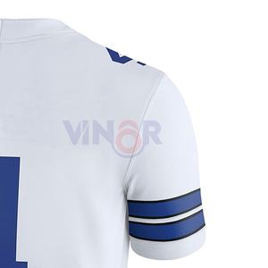 Maillot de football américain à séchage rapide de créateur cousu de la meilleure qualité, maillot de football américain léger et confortable, nouveauté - Product Image 5