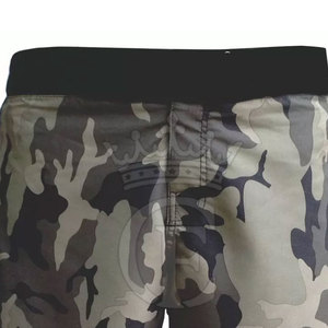 Pantalones cortos MMA de algodón 100% fabricados profesionalmente para hombres de buena calidad patrón sólido cómodo y duradero ecológico - Product Image 5