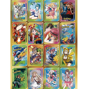 Pegatinas Magnéticas de Personajes de Anime YY, Paquete de Varias Piezas Rectangulares, Diseño Removible, Imanes Modernos para Refrigerador - Product Image 1