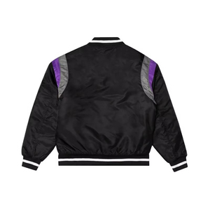 Unisex Vintage Canvas Varsity Bomber Jacket Impermeable a prueba de viento Elegante Streetwear Logotipo personalizado - Product Image 5