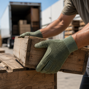 Summer Mesh Back Flight <b>Gloves</b> Breathable Aramid <b>Thin</b> Goatskin Palm Pilot Flyer <b>Gloves</b> Wholesale Manufacturer - Product Image 5