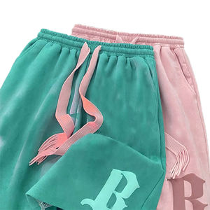 Shorts de basket-ball en coton personnalisés pour hommes, shorts de sport hip-hop personnalisés pour hommes, impression 3D en relief, shorts d'été avec cordon de serrage - Product Image 6