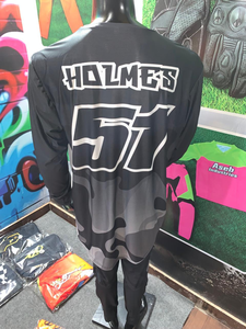 Conjunto de Equipación de Motocross Personalizada, Transpirable, Diseño Personalizado, Venta al por Mayor, Pantalones y Jersey - Product Image 2