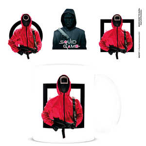 Novedosa Taza de Squid Game con 3 Figuras OJM para Regalos - Product Image 1