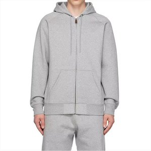 Ensemble survêtement personnalisé pour homme, coupe-vent, en coton, veste de sport, survêtement zippé coupe-vent pour homme, vente en gros - Product Image 5