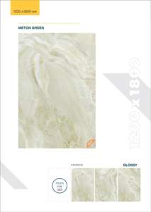 Azulejos de porcelana brillante de gran formato de 1200x1800mm, detalles de pared de suelo Interior antideslizante para villas modernas, centros comerciales Porcelanato - Product Image 4