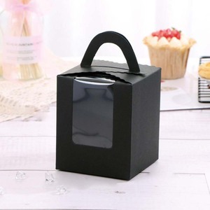 Cajas de cupcakes y pasteles bastante pequeñas de diferentes colores a bajo precio de fábrica de China para uso alimentario - Product Image 4