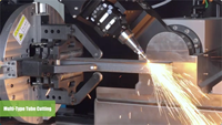 Machine de découpe laser à fibre CNC haute vitesse pour tubes métalliques de petit diamètre avec zéro décalage pour le métal