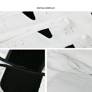 Gants de golf unisexe 100% de qualité supérieure en cuir véritable Cabretta pour hommes, choix de couleurs multiples, avec logo, durables, OEM - Product Image 3