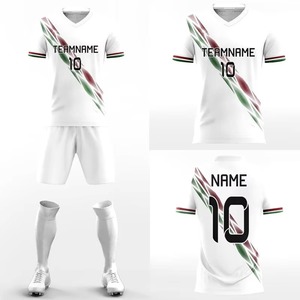 Camiseta de fútbol transpirable de secado rápido, conjunto para niños, conjuntos de uniformes de fútbol personalizados, kits de fútbol, camiseta de fútbol para hombres a la venta - Product Image 5