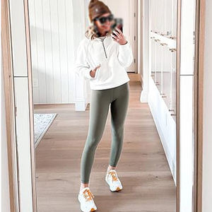 Women's High Waist Mid-Waist Fitness Yoga Leggings <b>Sexy</b> Wholesale Sublimation Sportswear <b>Tight</b> Pants Legging - Product Image 5