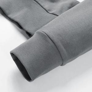 Sudadera con capucha con estampado de soplo de alta calidad logotipo personalizado 500G 100% algodón de lana de peso pesado en blanco sudaderas con capucha de talla grande para hombre - Product Image 6