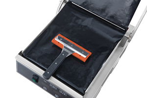 Grill électrique portable double face à clapet, plaques <span class=keywords><strong>de</strong></span> cuisson antiadhésives, pour grillades rapides en intérieur, sandwichs, steaks, burgers - Product Image 4