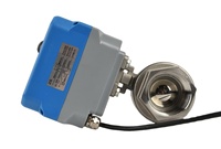 Vanne à boisseau sphérique électrique 2 voies 2'' en acier inoxydable 30 Nm DC24V pour contrôle de processus d'automatisation industrielle, conduite d'eau, OEM de haute qualité