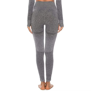 Ropa activa para mujer, traje de Yoga, deporte, nuevo estilo, ropa informal, conjunto de moda, sin costuras, fruncido en el trasero, ropa de gimnasio y mallas para mujer - Product Image 6